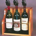the "vintner" 3 bottle winekeer gas dispensing system